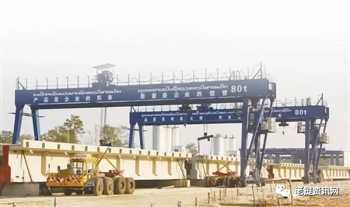 中老鐵路萬象制梁場遠(yuǎn)景。本報記者 孫廣勇攝